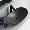 Раковина BelBagno BB1404-H311 605x370x150 серая матовая Раковина BelBagno BB1404-H311 605x370x150 серая матовая