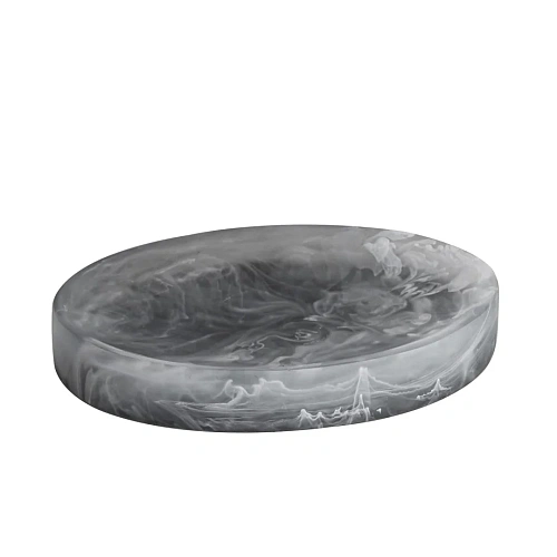 Мыльница WasserKRAFT Neime K-1929 черный/белый Мыльница WasserKRAFT Neime K-1929 черный/белый