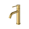 Смеситель для раковины CEZARES RELAX-LS1-BORO с донным клапаном, брашированное золото Смеситель для раковины CEZARES RELAX-LS1-BORO с донным клапаном, брашированное золото