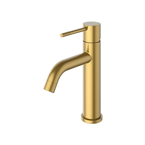 Смеситель для раковины CEZARES RELAX-LS1-BORO с донным клапаном, брашированное золото Смеситель для раковины CEZARES RELAX-LS1-BORO с донным клапаном, брашированное золото