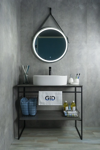 Раковина Gid N9025 51111 накладная белая 56x35x14 Раковина Gid N9025 51111 накладная белая 56x35x14