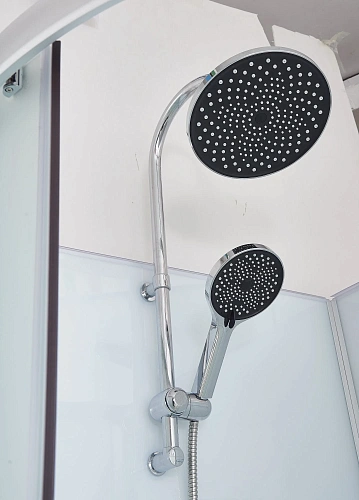 Душевая кабина Timo Imwei XN-09FS 90x90 стекло матовое, профиль хром Душевая кабина Timo Imwei XN-09FS 90x90 стекло матовое, профиль хром