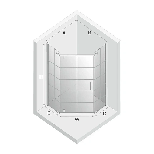 Душевой уголок NEW TRENDY NEW KOMFORT BLACK 90x90x190 K-0584 (черный) Душевой уголок NEW TRENDY NEW KOMFORT BLACK 90x90x190 K-0584 (черный)