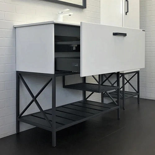 Тумба с раковиной Comforty Бредфорд-90 00-00009955 белый глянец раковина Comforty 90E Тумба с раковиной Comforty Бредфорд-90 00-00009955 белый глянец раковина Comforty 90E