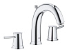 Картинка анонса товара «смеситель для раковины grohe bauclassic 20470000 на 3 отверстия»