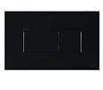 Клавиша смыва OLI KARISMA 641015 пневматическая, черный soft-touch Клавиша смыва OLI KARISMA 641015 пневматическая, черный soft-touch