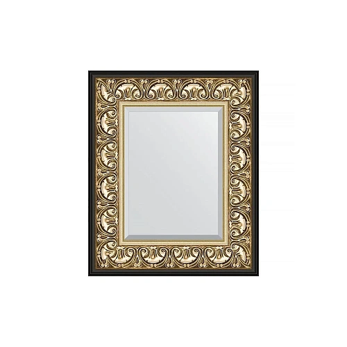 Зеркало Evoform EXCLUSIVE, BY 1373, 50 x 60 см с фацетом в багетной раме - барокко Зеркало Evoform EXCLUSIVE, BY 1373, 50 x 60 см с фацетом в багетной раме - барокко
