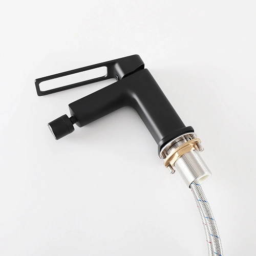 Смеситель для биде Gid Niagara L057-BM-B L057BMB черный матовый Смеситель для биде Gid Niagara L057-BM-B L057BMB черный матовый