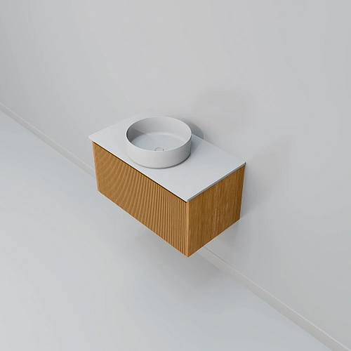 Тумба с раковиной ArtDecco Elizabeth 80 AEL08W11S300 белый дуб Тумба с раковиной ArtDecco Elizabeth 80 AEL08W11S300 белый дуб