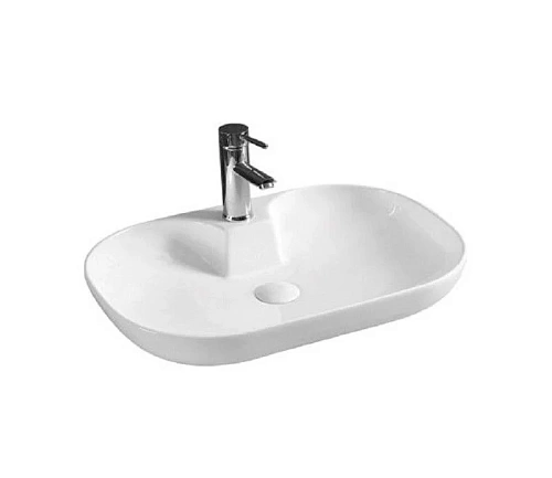 Раковина CeramaLux 9446 накладная, белый Раковина CeramaLux 9446 накладная, белый