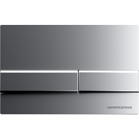 Комплект унитаза Ceramica Nova Balearica Rimless CN6000 c шумоизоляцией CN1000 инсталляцией Envision клавишей смыва Flat хром матовый и креплениями CN1002M