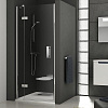 Картинка анонса товара «душевая дверь ravak smartline smsd2-100 b-l (хром+транспарент) 0slaba00z1 левая»