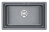 Картинка анонса товара «кухонная мойка granula ks-7303u, алюминиум, кварц 730х450»