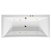 Картинка анонса товара «акриловая ванна excellent crown grand 190x90 soft золото waex.crg19.soft.gl»