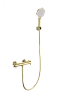 Смеситель для душа Wonzon &amp; Woghand с термостатом, брашированное золото (WW-B2048-A-BG)