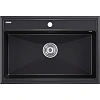 Кухонная мойка Paulmark STEPIA 80 PM117551-BLM, черный металлик, 750х510 Кухонная мойка Paulmark STEPIA 80 PM117551-BLM, черный металлик, 750х510