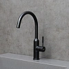 Смеситель для кухни Lemark Expert LM5079BL с поворотным изливом, черный нано Смеситель для кухни Lemark Expert LM5079BL с поворотным изливом, черный нано