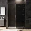Душевая дверь AM.PM Gem W90G-140-1-195BG 140х195, стекло тонированное, профиль черный матовый Душевая дверь AM.PM Gem W90G-140-1-195BG 140х195, стекло тонированное, профиль черный матовый
