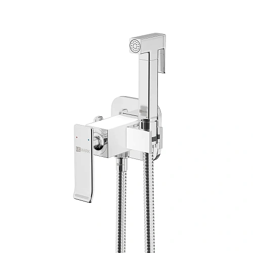 Гигиенический душ Lemark Contest LM5820CW, встраиваемый, хром/белый Гигиенический душ Lemark Contest LM5820CW, встраиваемый, хром/белый