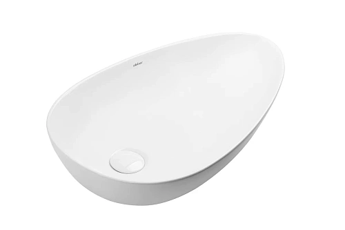 Раковина ABBER Bequem AC2117 накладная, белая Раковина ABBER Bequem AC2117 накладная, белая