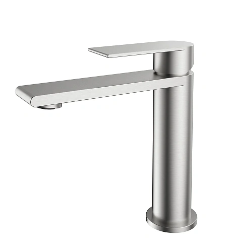 Смеситель для раковины Vincea Vogue (SS) VBF-2VS1BN однорычажный, сатин Смеситель для раковины Vincea Vogue (SS) VBF-2VS1BN однорычажный, сатин