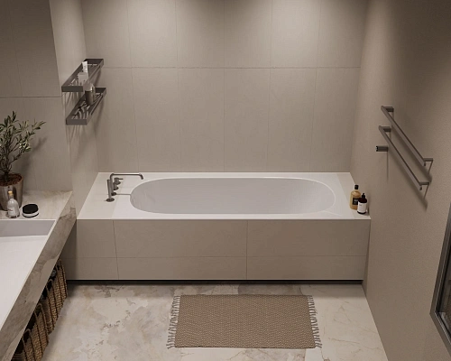 Акриловая ванна Vincea VBT-710-1700 1700x750x460, белая Акриловая ванна Vincea VBT-710-1700 1700x750x460, белая