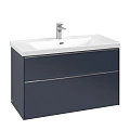Тумба под раковину Villeroy & Boch Subway 3.0 Marine Blue / Marine Blue C57000VQ Тумба под раковину Villeroy & Boch Subway 3.0 Marine Blue / Marine Blue C57000VQ