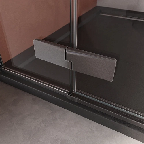 Душевой уголок CEZARES LINER-A-2-90-C-GM 90x90 см Душевой уголок CEZARES LINER-A-2-90-C-GM 90x90 см