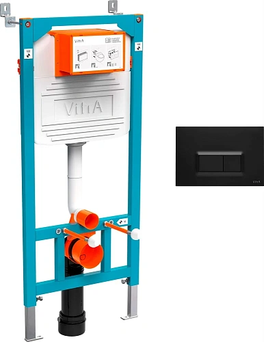 Комплект Унитаз подвесной STWORKI Хельсинки Clean On DPL EO slim 63429 безободковый + Инсталляция Vi 511165 Комплект Унитаз подвесной STWORKI Хельсинки Clean On DPL EO slim 63429 безободковый + Инсталляция Vi 511165