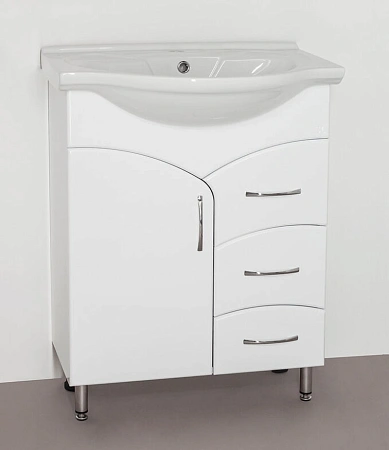 Тумба под раковину Style Line Эко Стандарт 22 (3 ящ.) ЛС-00000104 Тумба под раковину Style Line Эко Стандарт 22 (3 ящ.) ЛС-00000104