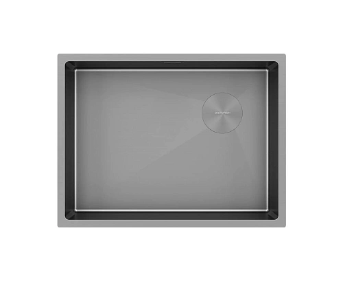 Кухонная мойка Paulmark NEXT-SKEW 58 UNI, PM885844-MG, матовый серый, 580х440мм 1,2мм Кухонная мойка Paulmark NEXT-SKEW 58 UNI, PM885844-MG, матовый серый, 580х440мм 1,2мм