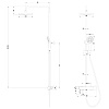 Душевая система Lemark Bronx LM3772BL термостатический, черный Душевая система Lemark Bronx LM3772BL термостатический, черный