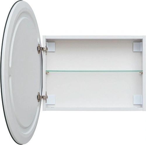 Зеркальный шкаф Aquanet Оптима 80 00344784 белый, с LED подсветкой Зеркальный шкаф Aquanet Оптима 80 00344784 белый, с LED подсветкой