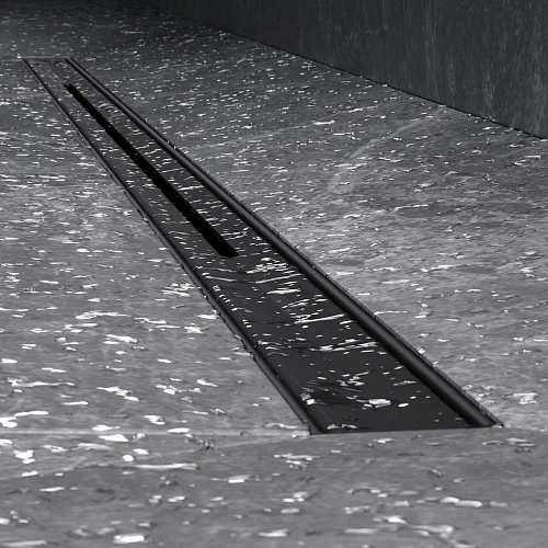 Душевой лоток AM.PM Master Flow W01SC-S11-100-05BM slim line 100см, черный матовый Душевой лоток AM.PM Master Flow W01SC-S11-100-05BM slim line 100см, черный матовый