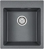 Кухонная мойка Paulmark ZEMAR, PM104651-DG, графит, 460х510 мм