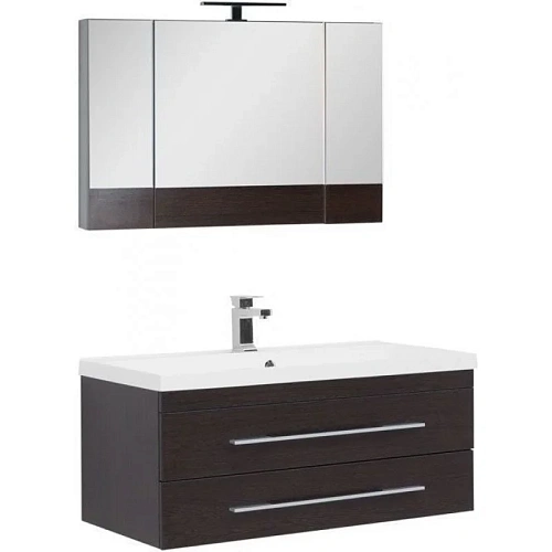 Комплект мебели Aquanet Нота NEW 100 венге (камерино) 00230304 Комплект мебели Aquanet Нота NEW 100 венге (камерино) 00230304