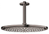 Картинка анонса товара «верхний душ grohe rainshower с потолочным кронштейном, темный графит глянец (26067a00)»