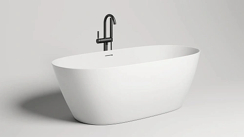 Ванна отдельностоящая Salini SOFIA 165x75 102511G из искусственого камня S-Sense Ванна отдельностоящая Salini SOFIA 165x75 102511G из искусственого камня S-Sense