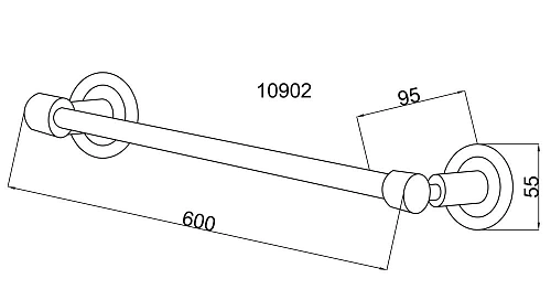 Полотенцедержатель Boheme MURANO 10902-V-G GOLD (фиолетовое) Полотенцедержатель Boheme MURANO 10902-V-G GOLD (фиолетовое)