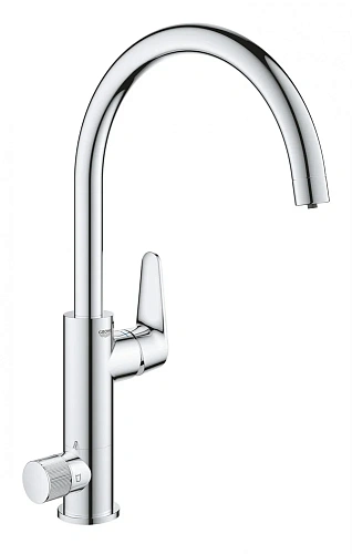 Смеситель для кухни GROHE Blue Pure BauCurve с функцией очистки водопроводной воды, хром (31722000) 31723000 Смеситель для кухни GROHE Blue Pure BauCurve с функцией очистки водопроводной воды, хром (31722000) 31723000