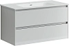 Тумба под раковину Sancos Cento CN90W белый глянец