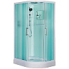 Картинка анонса товара «душевая кабина esbano elegancia (eskl115crl) полукруглая с крышей и led освещением es-l115cr left 85x115x210»