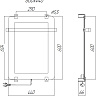 Полотенцесушитель электрический Allen Brau Infinity 60x44 00325649 с рейлингом 2.0 и креплением, медь брашированная Полотенцесушитель электрический Allen Brau Infinity 60x44 00325649 с рейлингом 2.0 и креплением, медь брашированная