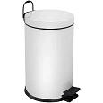 Корзина для мусора BERGES для мусора с педалью 12 л, микролифт, белое 122003 Корзина для мусора BERGES для мусора с педалью 12 л, микролифт, белое 122003