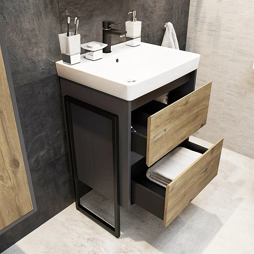 Тумба с раковиной STWORKI Кронборг 55 477704 Тумба с раковиной STWORKI Кронборг 55 477704