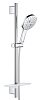 Картинка анонса товара «душевой гарнитур grohe rainshower smartactive 130 cube, хром (26546000)»