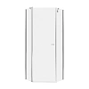 Душевой уголок NEW TRENDY NEW SOLEO 80x80x195 K-0606 (хром)