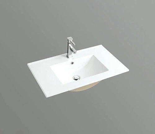 Раковина CeramaLux 9080E врезная, белый Раковина CeramaLux 9080E врезная, белый