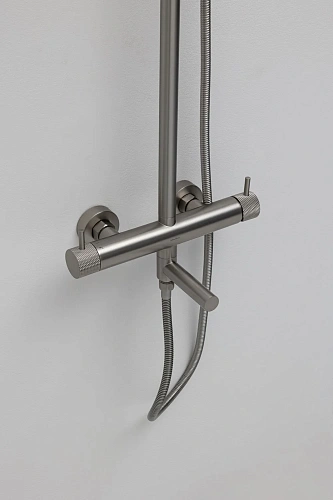 Душевая система Allen Brau Priority 5.31С10-BN никель браш Душевая система Allen Brau Priority 5.31С10-BN никель браш