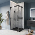 Душевой уголок BelBagno MARINO-A-2-90-C-NERO 900x900 мм Душевой уголок BelBagno MARINO-A-2-90-C-NERO 900x900 мм
